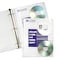 C-Line Products CDDocument Ring Binder Pages, 10PK Set of 24 PK, 240PK 61747-DS - alternate 1